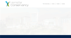 Desktop Screenshot of hemisfairconservancy.org